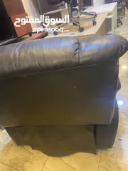 4 ريكلاينر جلد