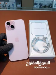  1 مستعمل ايفون iphone 15 256G وكالة