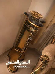  5 طقم صالون كامل للبيع بحالة ممتازه