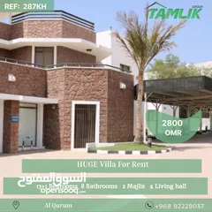  1 HUGE Villa for Rent in Al Qurum  REF 287KH