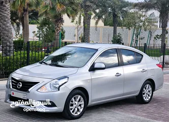  2 Nissan sunny 2019 single owner 0 accident car