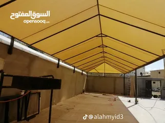  4 مظلات وبيوت الشعر الملكي