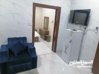  3 للايجار الشهري شقة غرفة و صالة مفروشة حي الخليج الرياض