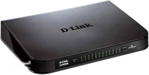  1 D-Link 24-Port Gigabit Switch