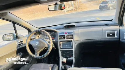  6 بيجو 307 سولار قير عادي