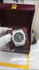  5 ساعات AP فخمة بتصميم أنيق، اتوماتيك، بعلبتها وكرت كفالة، أناقة وهيبة بكل طلّة