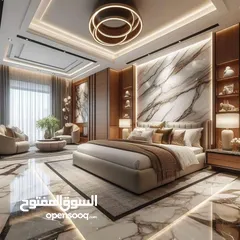  8 تصميم وتنفيذ وتشطيب ديكورات