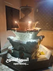  3 نافورا ملوكيا فايبر قوي فخمه للفلل الفاخرا بحاجا الا مضخه فقط