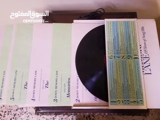  10 Gramaphone and vinyl Records  Box