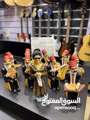  1 مجموعه ام كلثوم طقم كامل 10 قطع من ماده الوزن
