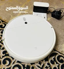  1 روبوت شاومي الذكي (شفط + مسح)