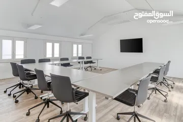  1 Fully serviced open plan office space for you and your team in Muscat, Pearl Square