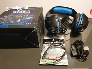  6 Beexcellent _pro Gaming Headset محيطية