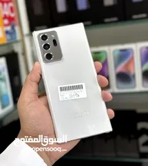  10 عرض خاص : Samsung note 20 ultra 256gb هواتف بحالة الوكالة مع ضمان و ملحقات و بأقل سعر