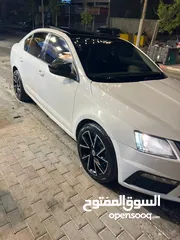  4 سكودا اوكتافيا موديل 2018 جير عادي 2000 ديزل سياره بالصلاه عل النبي مكنيك