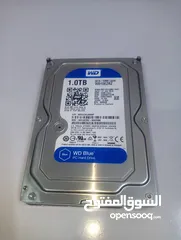  3 Wd blue 1tb hdd hard disk pc 5400 rpm هارد  ديسك كمبيوتر واحد تيرابايت (1Tb) جديد