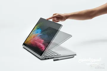  21 Microsoft surface book3 مايكروسوفت سيرفس بوك CPU: Corei7-8650U GHz (8 CPUs), ~2.1GHzجيل 8