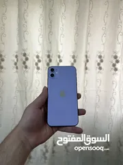  8 ايفون 11 بحالة الوكاله ولا نقرة بطارية 86  ذاكرة 128جيجا