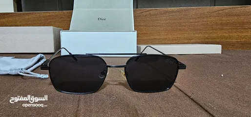  3 نظارة ديور اصليه جديدة وغير مستعملة بسرع حرق DIOR sunglasses  اصليه شراء ايطاليا