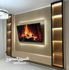  20 ورق جدران والشيبورد وبانوهات وجبسن بورد وبانوهات والدهان وبديل الخشب وبديل الحجر والقرميد والفاير بل