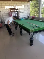  1 طاولتين بلياردو