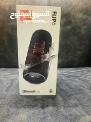  4 سماعة مكبر صوت سبيكر بلوتوث الغنية عن التعريف JBL HARMAN FLIP 6 مقاوم للماء والغبار