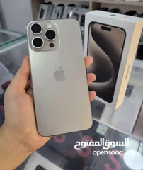  5 متوفر  iphone 15promax  سعة تخزين 256  بطارية 86/: بلميه  جهاز غير مفتوح وغير مستبدل قطع
