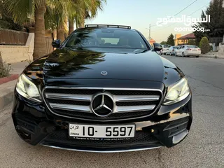  2 Mercedes E 200 2018 Full package AMG قاطعه مسافه 27 الف كم صيانه الوكاله لحد الآن جلاتين الوكاله