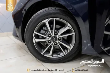  19 كيا K3 2022 فل كامل اعلى صنف مع فتحه فحص كامل بدون ملاحظات وارد كوري جمرك جديد