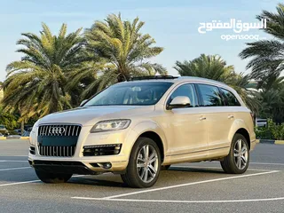  1 ‏AUDI Q7 S LINE FULL OPTION MODEL 2015 GCC SPACE