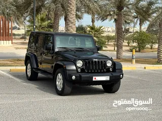  1 Jeep Wrangler Sahara 2015 (Black)