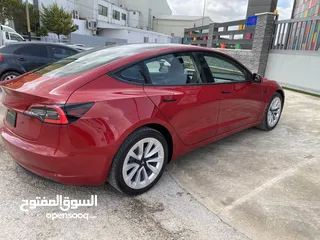  9 Tesla model3 بحالة الزيروفحص كامل اتوسكور %86