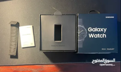  1 Samsung Galaxy Watch 42 mm   ساعة سامسونج الكية بحجم 42مم