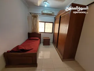  2 بدون عمولات - شقة مفروشة للإيجار الشهري في المحدود الغربي طابق ارضي مقابل ايله الرئيسي