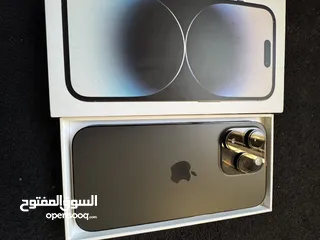  2 Iphone 14 pro black like new 128gb