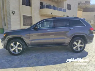  7 جراند شيروكي 2014 بمحرك مجدد كليا قطع اصلية بحالة 0 كيلو مكفول