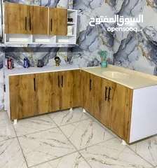  5 كاونتر خشب تركي mdf قياس متر وعشرين وسنك متر وعشرين