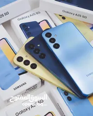  3 جهاز جديد Samsung A25 5G رام 12و 16 جيجا 128 و 256 مكفول سنة متوفر توصيل