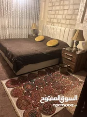  10 شقه مفروشه للايجار موقع عند جسر جبيهه قريبه من الجامعات الاردنيه والاميره سميه والاهليه والخدمات