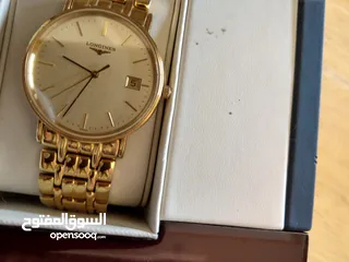  3 ساعه للبيع نوع لونجينز مستعمله بحاله الوكاله استعمال قليل جدا فقط بالماسبات