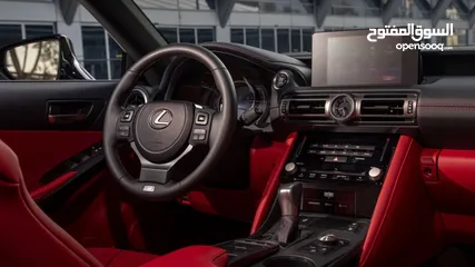  2 ارخص سعر فالسوق ل لكزس اي اس 350 اف سبورت 2021 lexus Is350 F Sport داخلية حمراء
