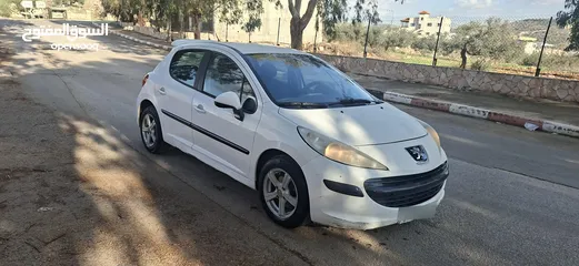  23 بيجو 207موديل 2009_اتومتيك _ماتور 1600-بنزين اصل برايفت _فحص الف صلاة النبي نظيفة من الاخر