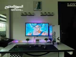  7 طاولة PC خشب بلوط نخب اول أمريكي قياس 140 العمق 80 وارتفاع 76