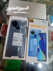  1 مستعمل ايام Spark 10 5G رام 8 جيجا 64 أغراضة والكرتونه الأصلية متوفر توصيل