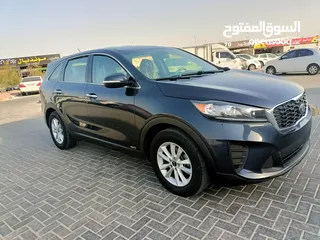  3 kia sorrento 2019 model USA 7 seater six cylinder second option