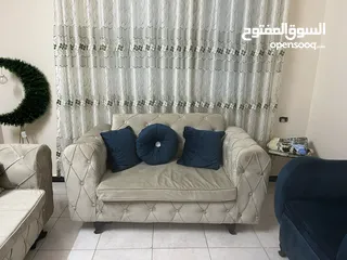  3 طقم كنب ضيوف مستعمل