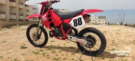  6 honda cr250r   موديل 1988