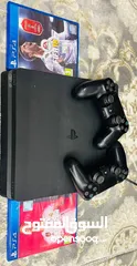  1 بلايستيشن 4 مستعمل بس نظيف ومحافظ عليه