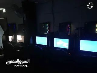  1 محل pc قيمنق  10 اجهزة مواصفات قووووية كاااامل مكمل بسعرررررر حرق قابل للتفاوض
