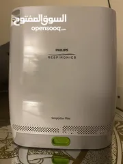  3 للبيع ( شبه الجديد ) جهاز توليد أكسجين محمول 2 لتر من شركة PHILIPS SIMPLYGO MINI